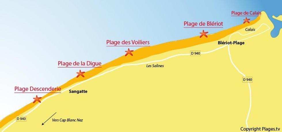 Appartement Meuble 加来 外观 照片